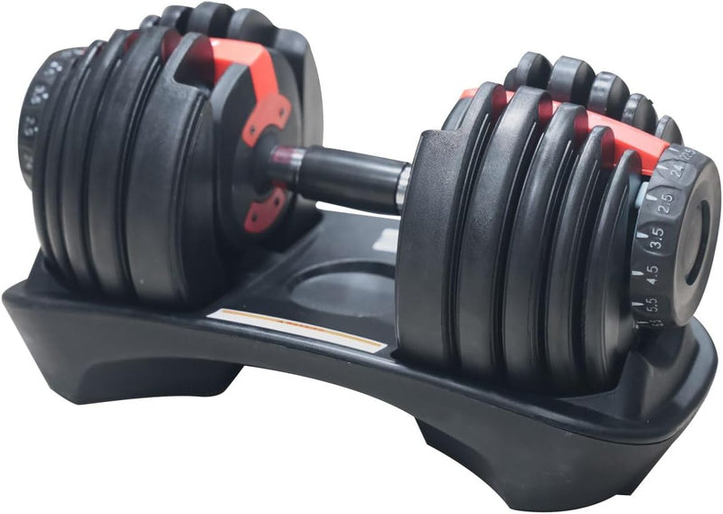Alivio 10-in-1 Adjustable Dumbbell 24kg (Pack of 1 Pc)