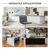 Pair of Bar Stools Modern Breakfast Bar Kitchen Barstool