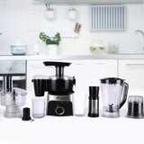 Alivio 7 in 1 Food Processor 1500ml Mixing Tank, Multifunction 3-Speed Compact Food Processor 400W