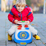 Alivio Kids First Ride On Car with Sounds & Storage Box Non-Slip Wheels (Blue)