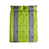 Alivio Camping Inflatable Sleeping Pad, Waterproof Inflating Sleeping Mat (Double, Parrot Green)