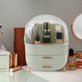 Alivio Portable Multi-Function Makeup Case, Cosmetic Organizer with 2 Drawers - Mint Green