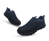 Lightweight Steel Head Safety Shoes Breathable Toe Cap, Safety Trainers Men Women (Size 11)
