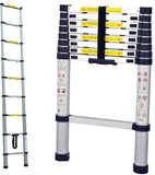 Alivio 3.8m Telescopic Ladder Extendable Collapsible Heavy Duty 150kg