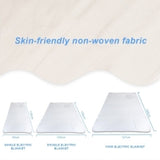 Electric Blanket Single Underblanket Fully Fitted Sheet Overheat Protection Warm
