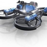 2 in 1 RC Drone Motorcycle Wifi Camera 2.4G Remote Control Quadcopter