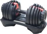 Alivio 10-in-1 Adjustable Dumbbell 24kg (Pack of 1 Pc)