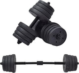 Alivio 30kg Dumbbells Pair of Gym Free Weight Barbell/Dumbell Body Building Weights Set