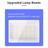 Alivio LED Floodlight with PIR Sensor, Cool White 30W Outdoor Security Light (5000-5500K)