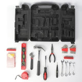 53pc Tool Set Kit DIY Home Household Hand Tools Including Storage Case