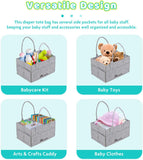 Alivio Foldable Baby Storage Organizer Caddy Carrier Bag