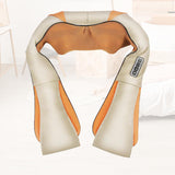 Alivio Shiatsu Back Neck Massager with Heat Deep Tissue (Grey)