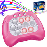 Pink Quick push bubbles game console