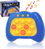 Blue Quick Push Bubbles Game Console