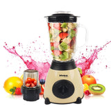 Bistro Chef 2-in-1 Mixer Blender 850W for Ice Crusher, Nuts Crushing (Beige)