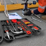 53pc Tool Set Kit DIY Home Household Hand Tools Including Storage Case