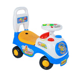Alivio Kids First Ride On Car with Sounds & Storage Box Non-Slip Wheels (Blue)
