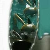 Ceramic Smoke Backflow Waterfall Incense Burner with Free 120 Cones