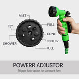 Alivio 50FT Expandable Garden Hosepipe Green