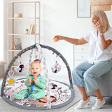 Alivio Baby Play Mat Soft Fabric for Infant & Newborn Activity Playmat Gym