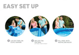 Fayton 8FT Large Family Paddling Pool Easy Set 10ft/8ft