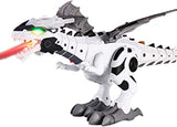 Coosmo Walking Dinosaur Mechanical Spray Electric Toy Fire Breathing Water Spray Dragon