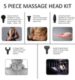Restor Max LCD Massage Gun With Attachments