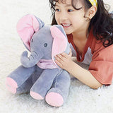 Alivio Peek a Boo Singing Elephant Plush Toy