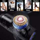 Massage Therapy Gun With LCD Touch Screen
