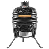 Kamado Egg Ceramic Charcoal BBQ Barbecue Grill Roaster Smoker 13″