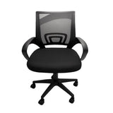 360° Swivel Adjustable Mesh Office Chair Executive Computer Chair Fabric Seat UK