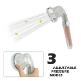 Alivio Shower Head High Turbo Pressure 40% Water Saving Laser Ionic 3 Filters
